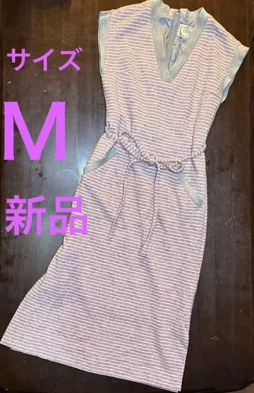 [ 새상품 ] 니트 보더 원피스 튜닉