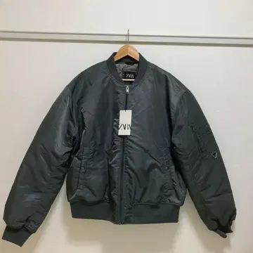 미사용 새상품 ZARA 퀼팅 봄버 자켓