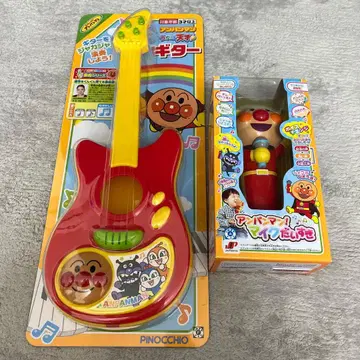 [새상품] 호빵맨 기타 마이크