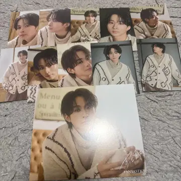 FANTASTICS 사와모토 나츠키 트레이딩 카드 아더 자켓 컴프