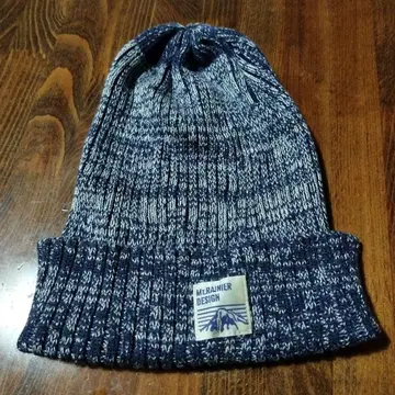 MT.RAINIER DESIGN 니트 모자 네이비