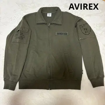 AVIREX 집업 맨투맨