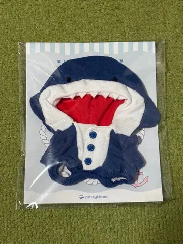 이츠누이 오키가에 시리즈 상어 올인원 블루