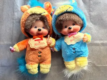 monchhichi goemon 기간 한정 말 키링 2개