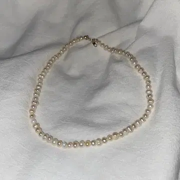 여성용 진주 펄 목걸이