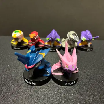 에반게리온 신세기 에반게리온 흉상 피규어 6종 (7체)