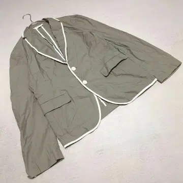 [ 에디피스 ] (42) 테일러드 자켓 심플 얇은 소재 더블 포켓