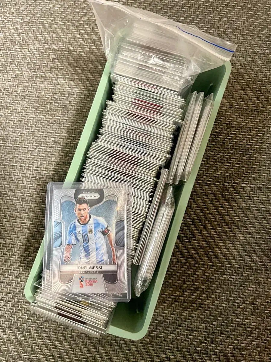 리오넬 메시 등 Panini Prizm 2018