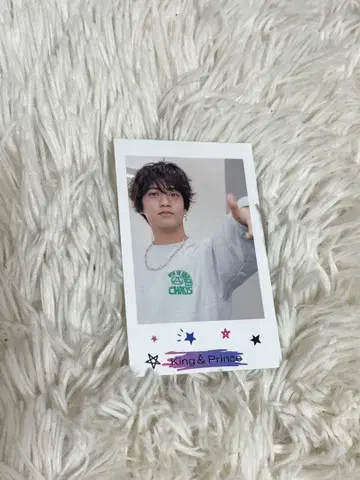 King & Prince 타카하시 카이토 회장 한정판 트레이딩 카드