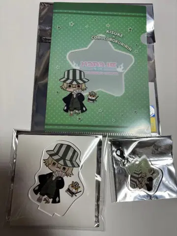 BLEACH 우라하라 키스케 산리오 아크릴 스탠드 클리어 파일 특전