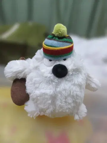 NICI 니키 햇 헌터 클래식 봉제 인형 15cm 니트 보우 정품