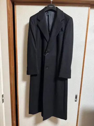 MEN'S TENORAS 체스터 롱 코트 캐시미어 혼방