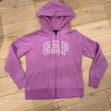 GAP 퍼플 집업 후디 L 사이즈