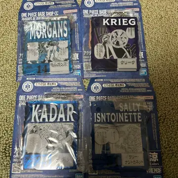 원피스 베이스 제일복권 아크릴 블록 참 4개 세트