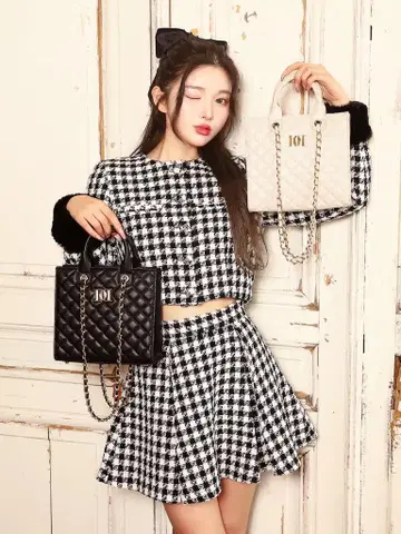 다리치 DD 모티브 스퀘어 백