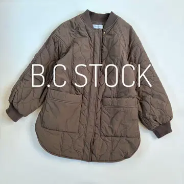 B.C STOCK 리브 충전솜 블루종 브라운
