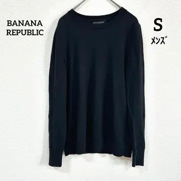 BANANA REPUBLIC 100% 메리노울 크루넥 스웨터