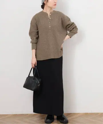 저널 스탠다드 리룸 워셔블 울 헨리 풀오버