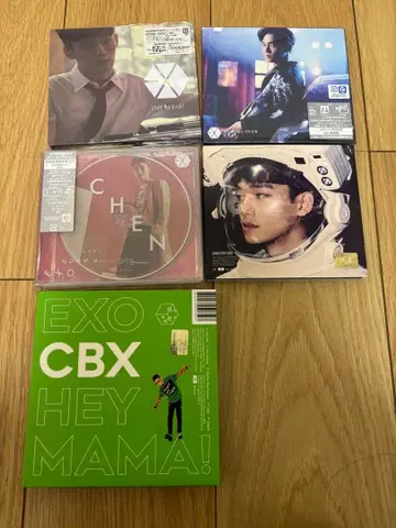 EXO CD Chen version 첸 버전 5장 세트
