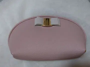 르 레브 바닐라 리본 포함 핑크 파우치