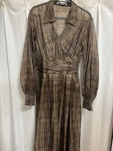 COCO DEAL 체크 무늬 원피스 M