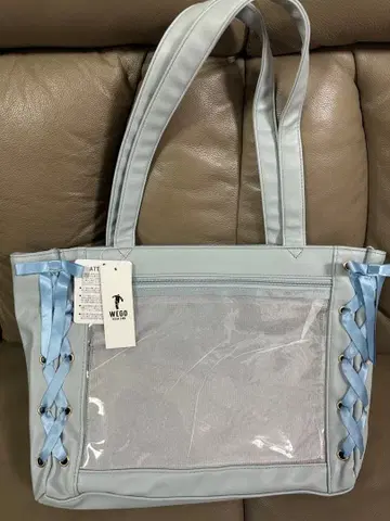 WEGO 색스 [위고] 이타백 S 사이즈 레이스업 토트백