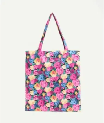 LIBERTY FABRICS 꽃무늬 에코백