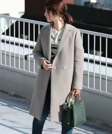 BEAUTY&YOUTH x MANTECO 체스터 코트 그레이 M 사이즈