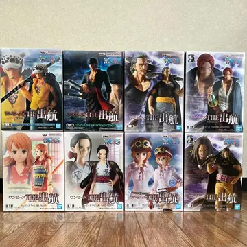 [ 미개봉 ] 원피스 THE 출항 피규어 8체 세트