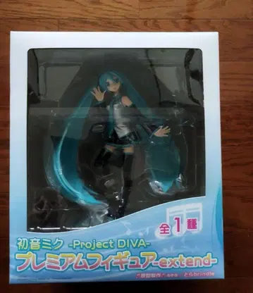 미개봉 하츠네 미쿠 Project DIVA extend 피규어