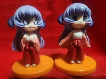 쓰르라미 울 적에 데포메 피규어 하뉴 2종