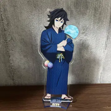 귀멸의 칼날 스탠드 포함 아크릴 플레이트 토미오카 기유 남코