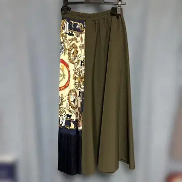 마미타스 mmts 스카프 패턴 스커트 롱 스커트 나카가와 쇼코