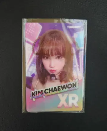 LE SSERAFIM 도쿄돔 렌티큘러 트레이딩 카드 채원