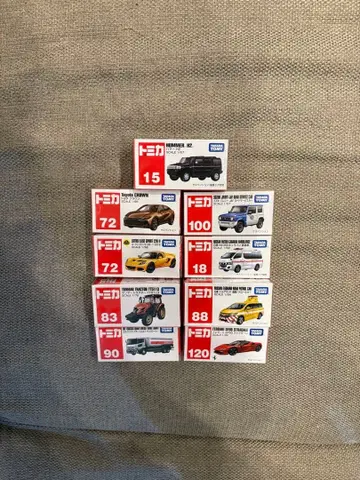 토미카 차량 번호 15 72 100 18 83 88 90 120