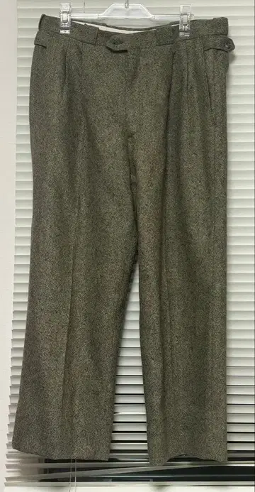 [ 70s~80s ] 빈티지 울 슬랙스 팬츠 프랑스제 opti 지퍼