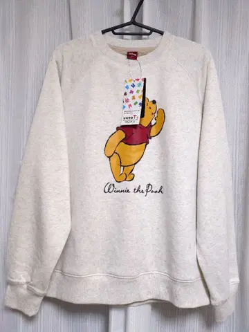 디즈니 푸우 긴팔 트레이닝복 보아 안감 따뜻한 겨울