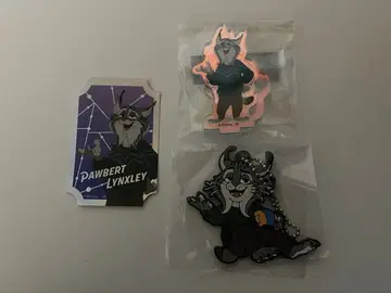 주토피아2 오로라 스티커 아크릴 스탠드 가챠가챠 파우버트