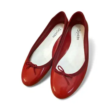 [레페토] repetto 발레 슈즈 레인 슈즈 빨간색 레드 39