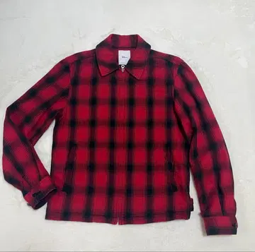 론 헤르만 체크 집업 자켓 집업 셔츠