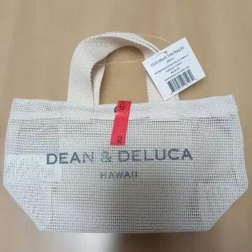 DEAN&DELUCA] 하와이 한정판 토트백 화이트 XS 사이즈