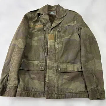 새상품급 론 헤르만 빈티지 카모플라쥬 밀리터리 자켓 S