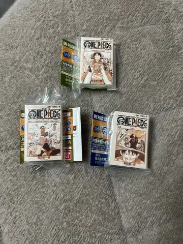 콩 가샤본 ONE PIECE 3세트