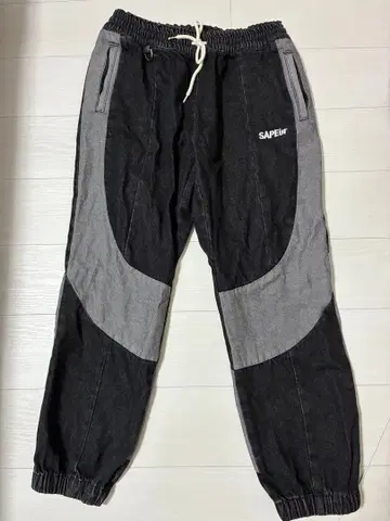 사풀 sapeur 데님 팬츠 블랙