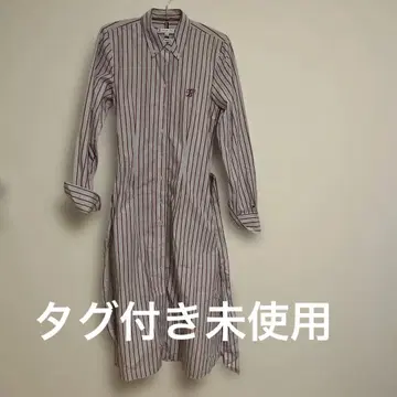 택 포함 미사용 타미힐피거 셔츠 원피스 us0 사이즈