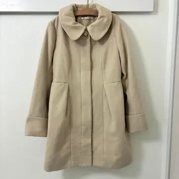 MAJESTIC LEGON 베이지 롱 코트 F