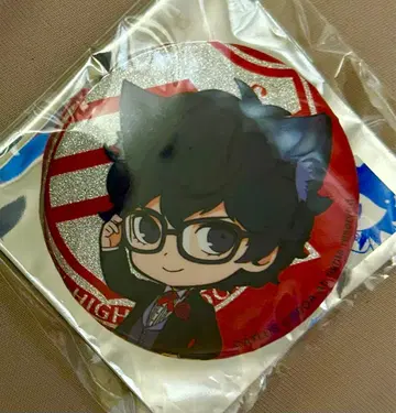 페르소나 5 주인공 난자타운 글리터 캔뱃지