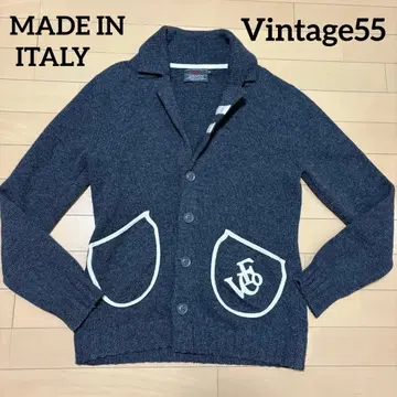 MADE IN ITALY Vintage55 울 가디건