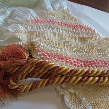 컬러풀 파스텔 허리띠 오비 장식 천 세트