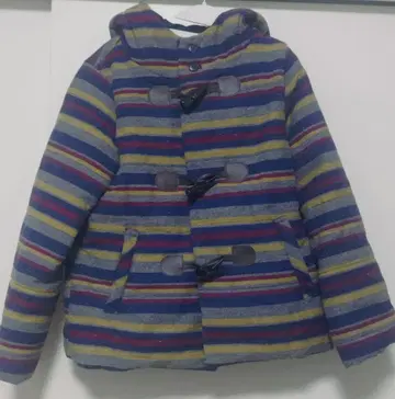 BEAMS HEART 더플 코트 후드 부착